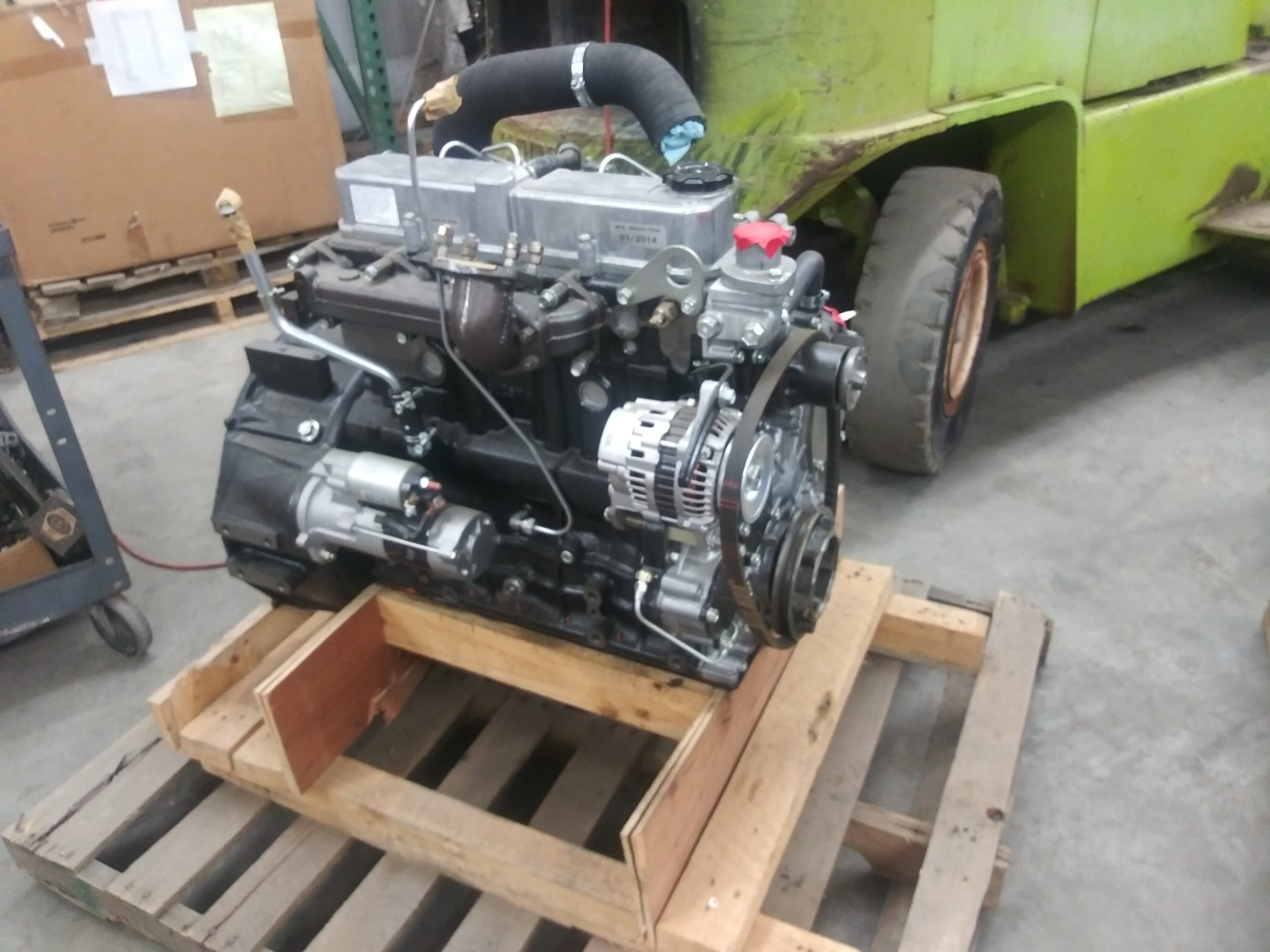 New Surplus Perkins 804D-33T Engine